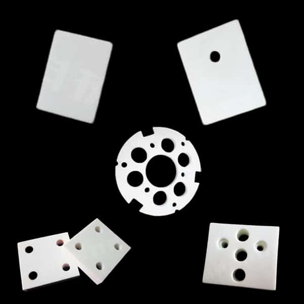 Alumina ceramic plates